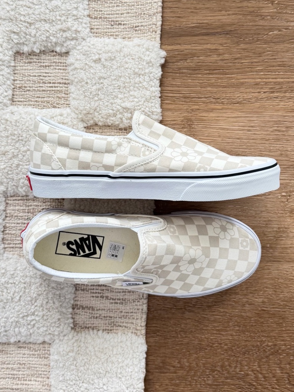 Vans Classic Floral Checkerboard Slip-On Sneaker - Picture 2 of 6